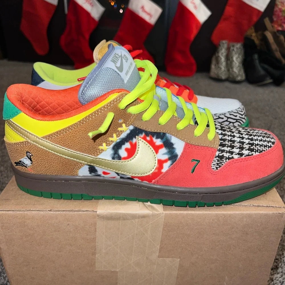Nike SB “What the Dunk” Reps. Size 12 No Box - Picture 2 of 10